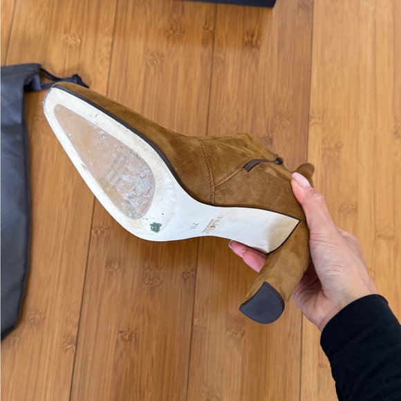 INEZ PAZ BOOTS IN RYE SUEDE - Picture 5 of 6